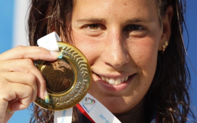 Erika Villaécija tanca a Gijón la seva etapa com a nedadora professional | Arxiu RS